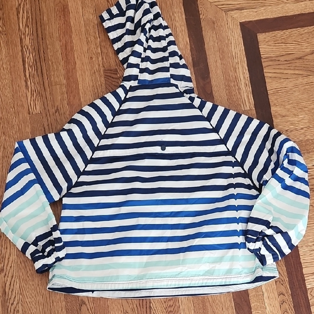 Hunter Striped Hooded Pullover Target Rainjacket … - image 5